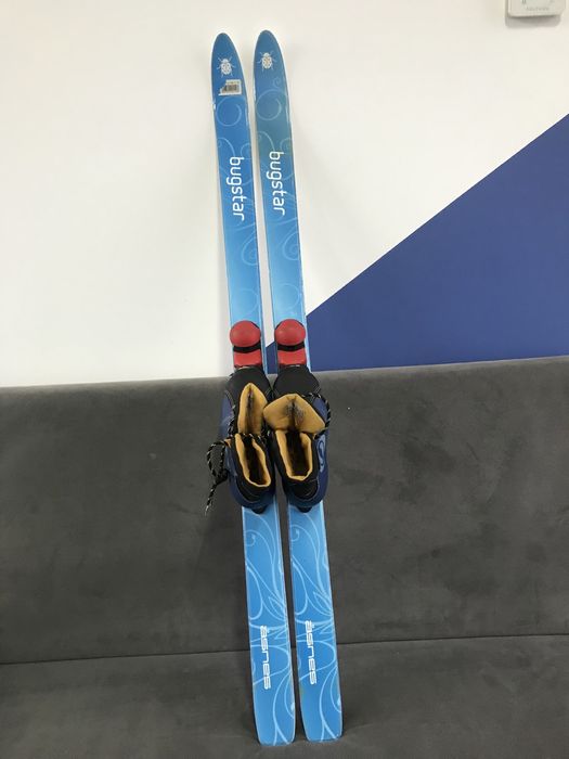 Narty biegowe dziecięce z butami