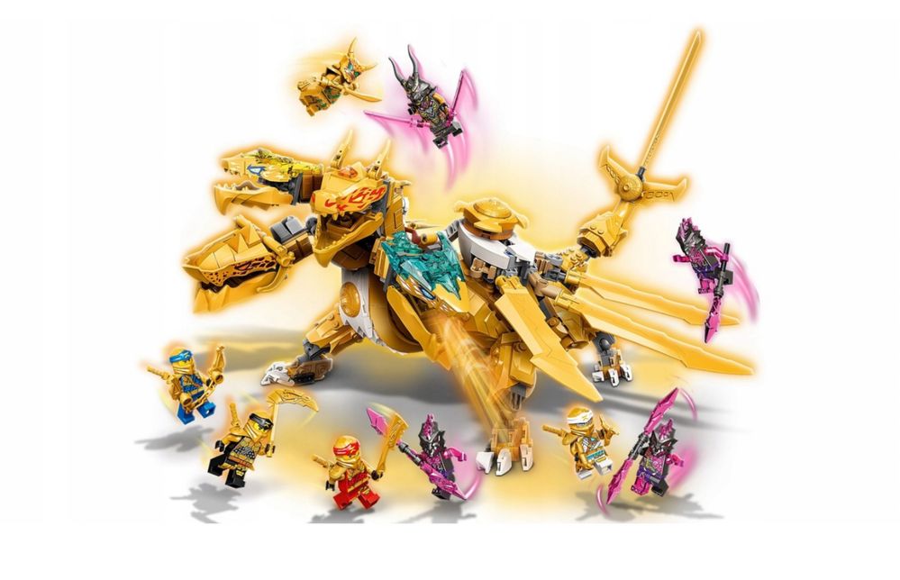 LEGO Ninjago Złoty Ultra Smok Lloyda 71774