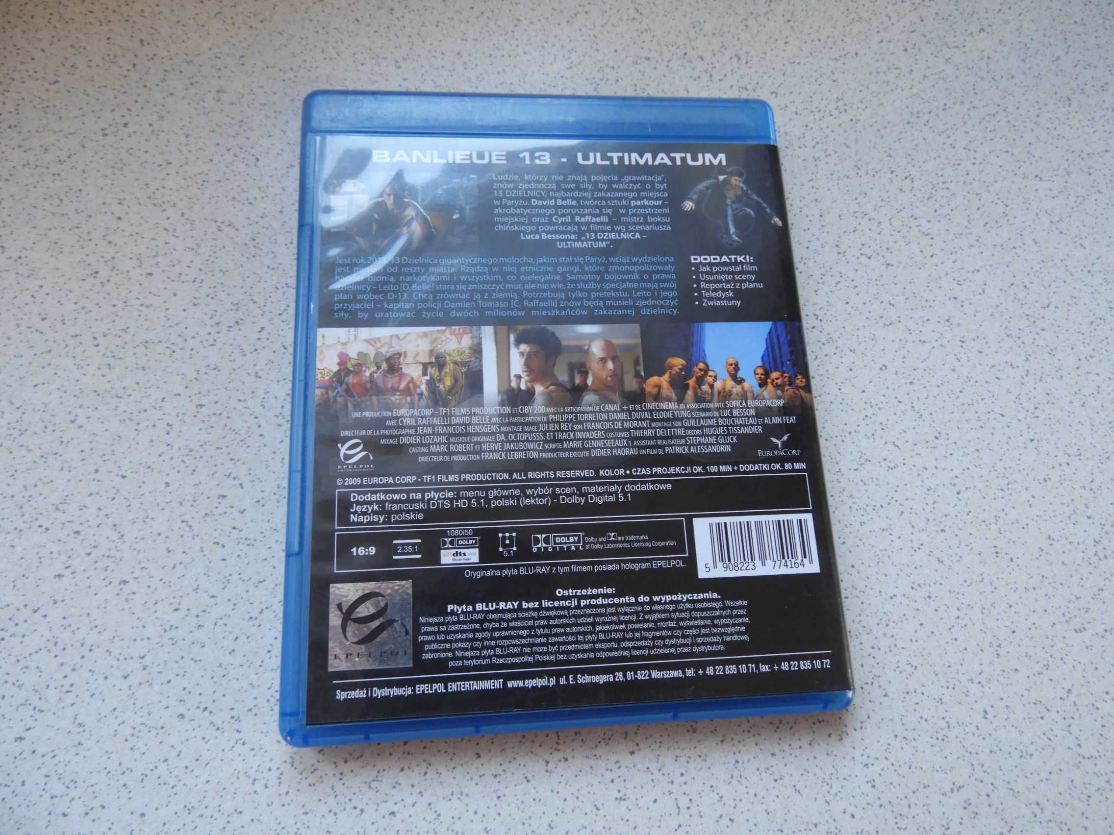 Film Blu-ray 13 Dzielnica Ultimatum Lektor