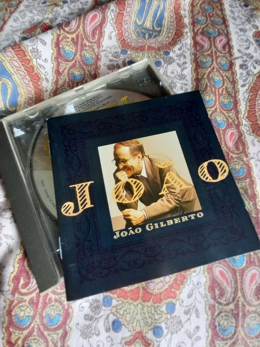 Cd de música brasileira João Gilberto