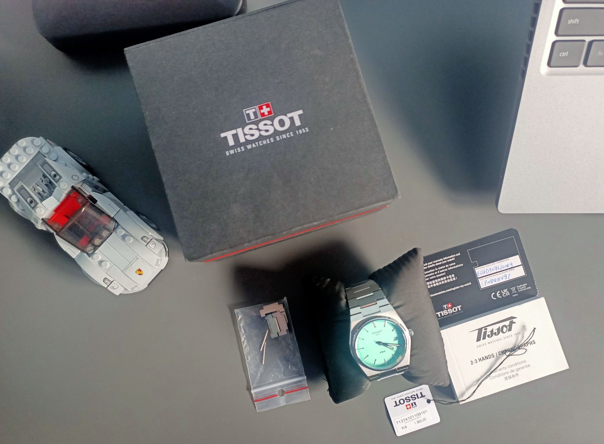 Tissot PRX “Tiffany Blue” – stan BDB - pełen zestaw