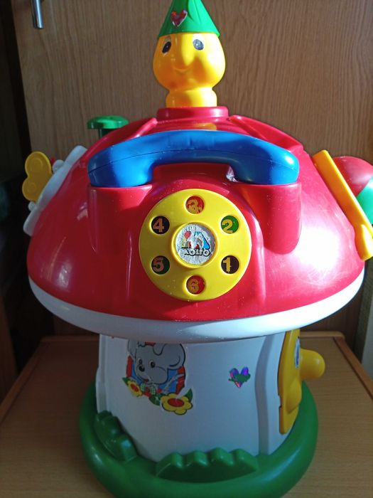 Игровой центр Грибок, домик для игрушек, высота 50см + плюшевый Пикачу