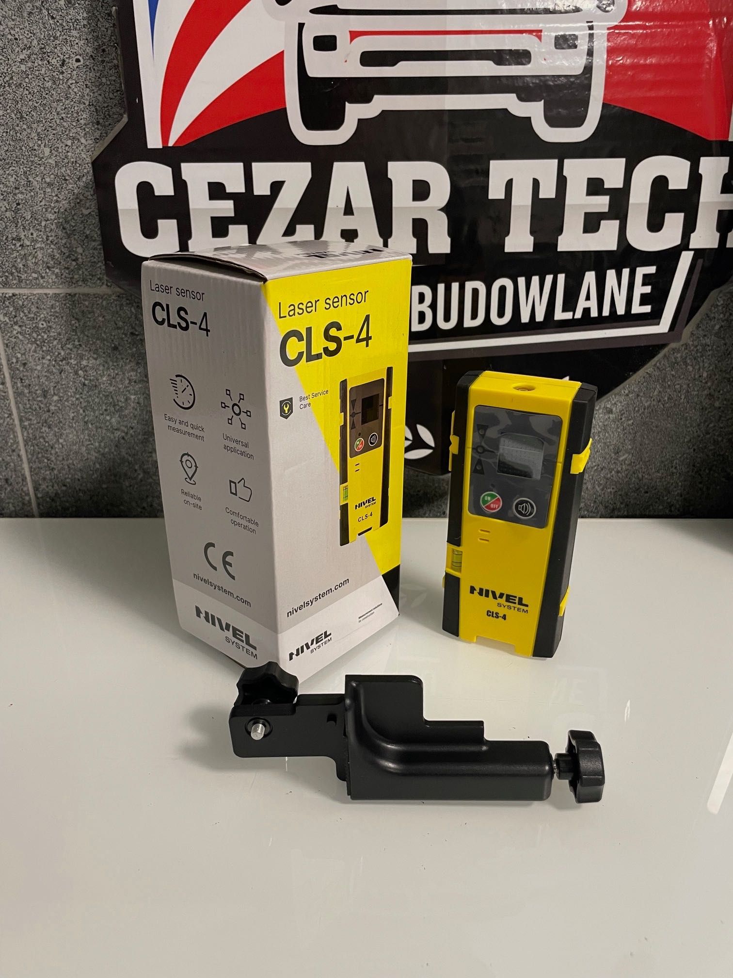 Laser krzyżowy Nivel System CL4D-G Nowy FV gwarancja +statyw