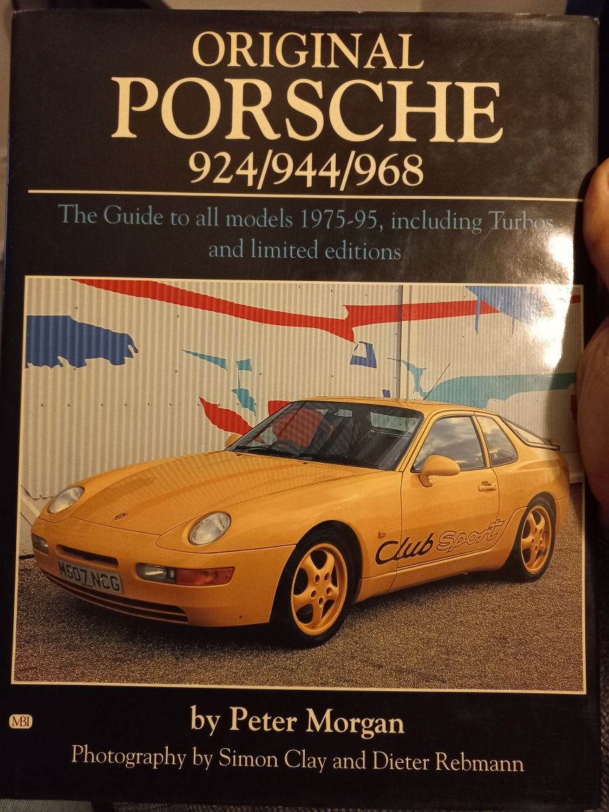 Livro Original Porsche 924 / 944 / 968 Peter Morgan