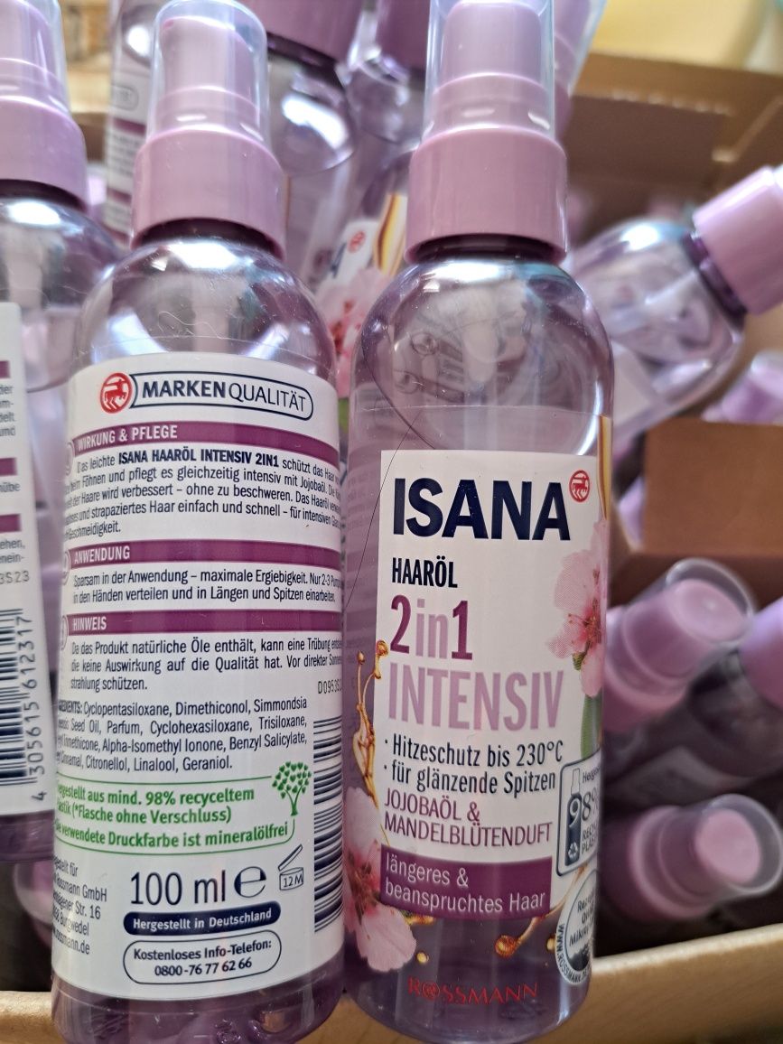 Olejek fioletowy marki ISANA