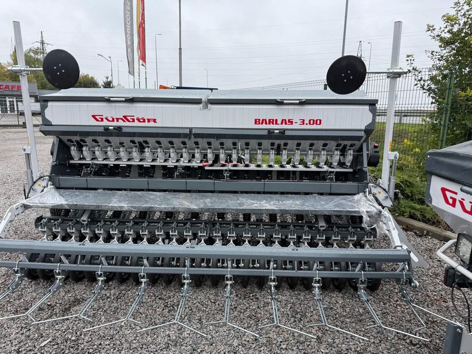 Зернова сівалка BARLAS дводискова ТУРЕЧЧИНА 3-х метрова