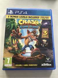 Crash Insane nsane trilogy trylogia ctr gra na ps4 gry playstation