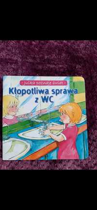 Książka kłopotliwa sprawa z WC nocnik siku