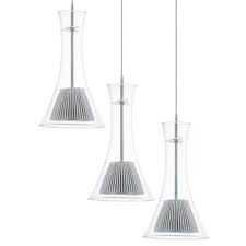 Lampa wisząca EGLO 3 -punkty światła zintegrowane źródło LED
