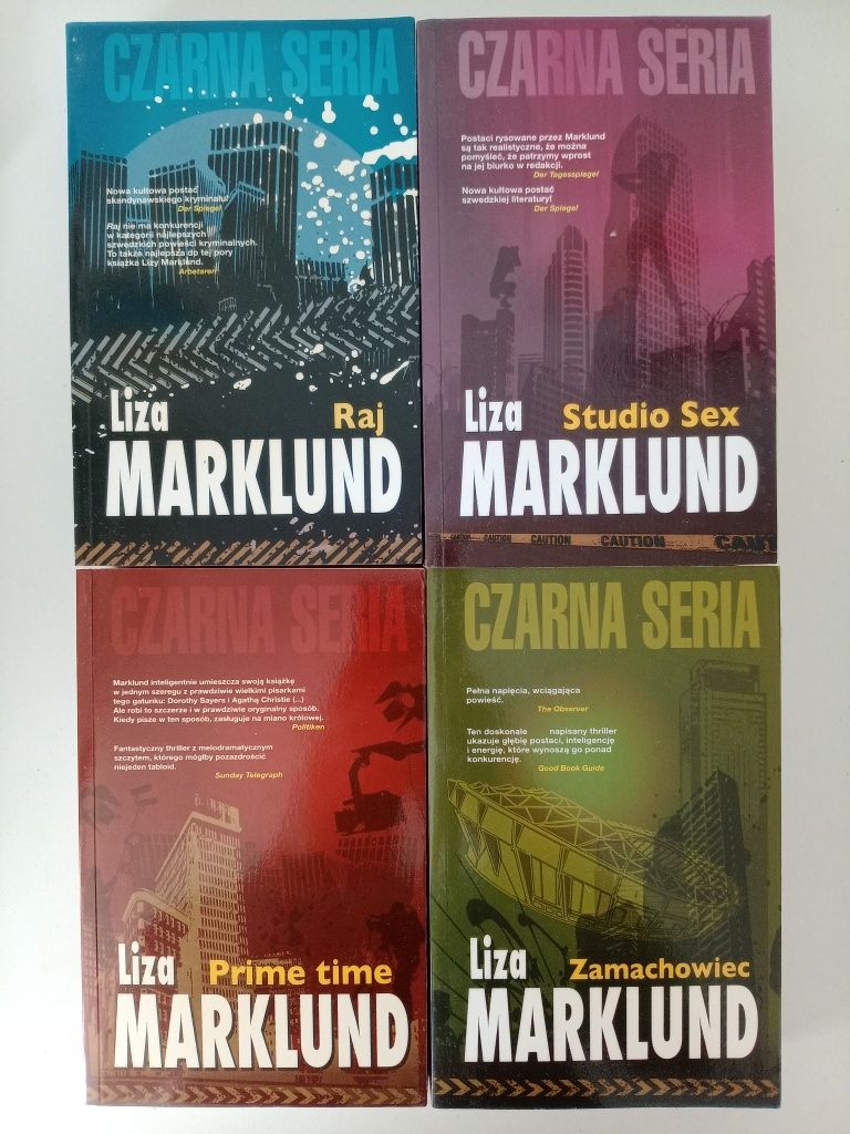 NOWE Liza Marklund Prime timer Raj Zamachowiec Studio sex