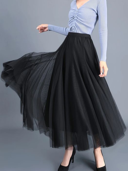 Продам фатинову чорну спідницю