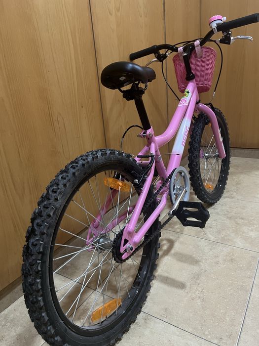 Bicicleta BERG roda 20 de menina com acessorios