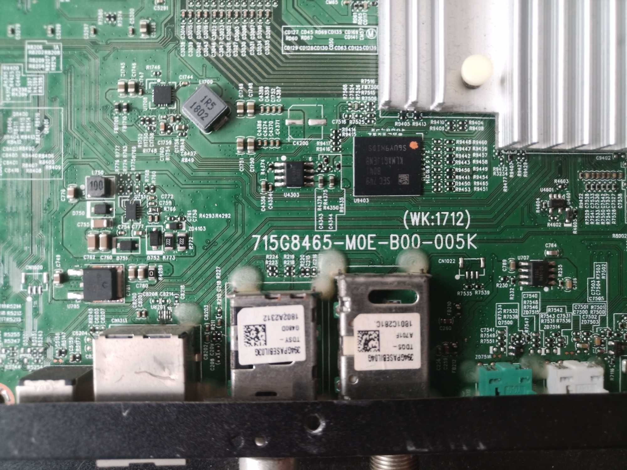 ТВ 55pos9002/12  LC650AQD T-con