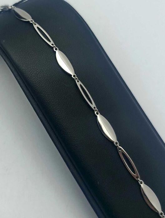 Elegancka Srebrna Bransoletka 4,11g p925 21cm