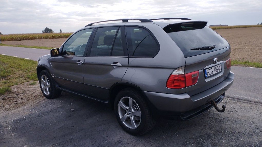 Bmw X5 E53 automat 3.0 d 218 km bezwypadek stn. bdb