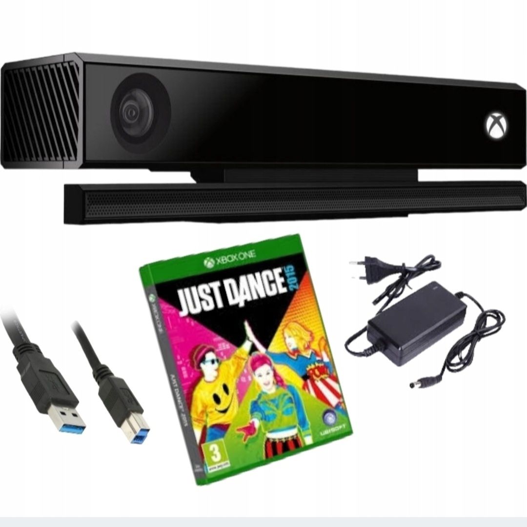 Sensor kinect + gra Just dance 2015 do xboxa one kazdego modelu