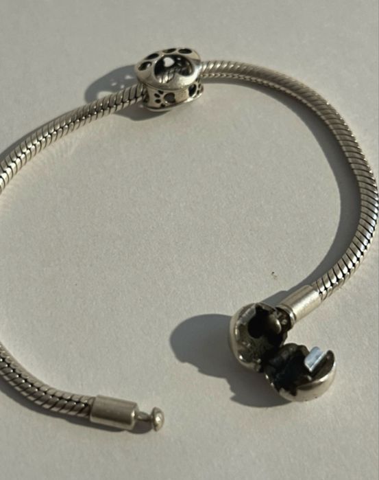 Pulseira e Conta Pandora