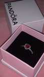 Каблучка Pandora «Червоне серце» оригінал