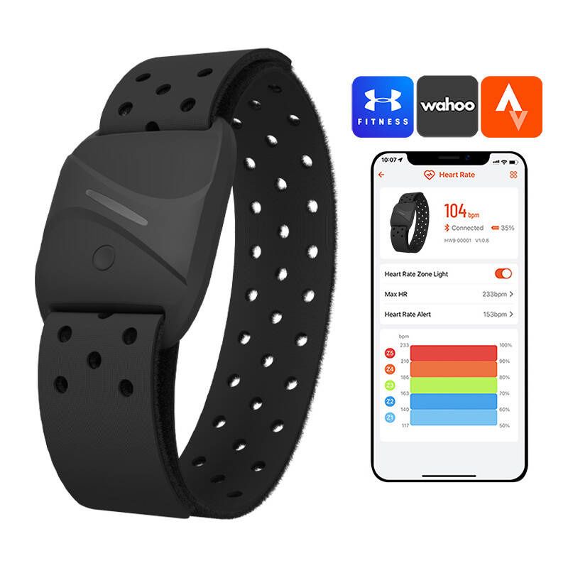 Pulsometr Coospo Hw807 Hrz 5 Stref Tętna Do Strava I Wahoo