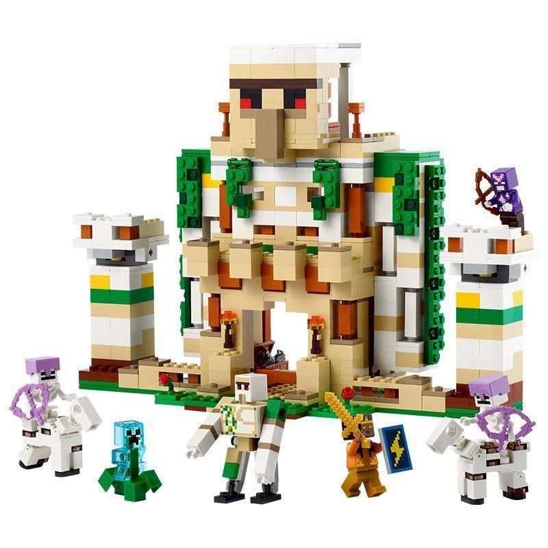 Конструктор LEGO Minecraft Фортеця «Залізний голем»