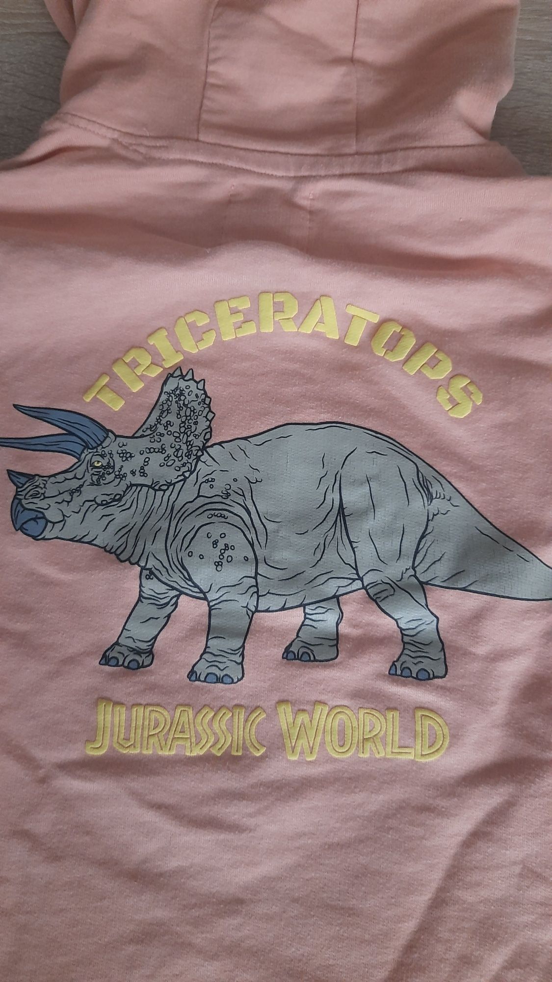 Jak Nowa Koszulka Jurassic World Bawełna krotki rekaw z kapturem Sinsa