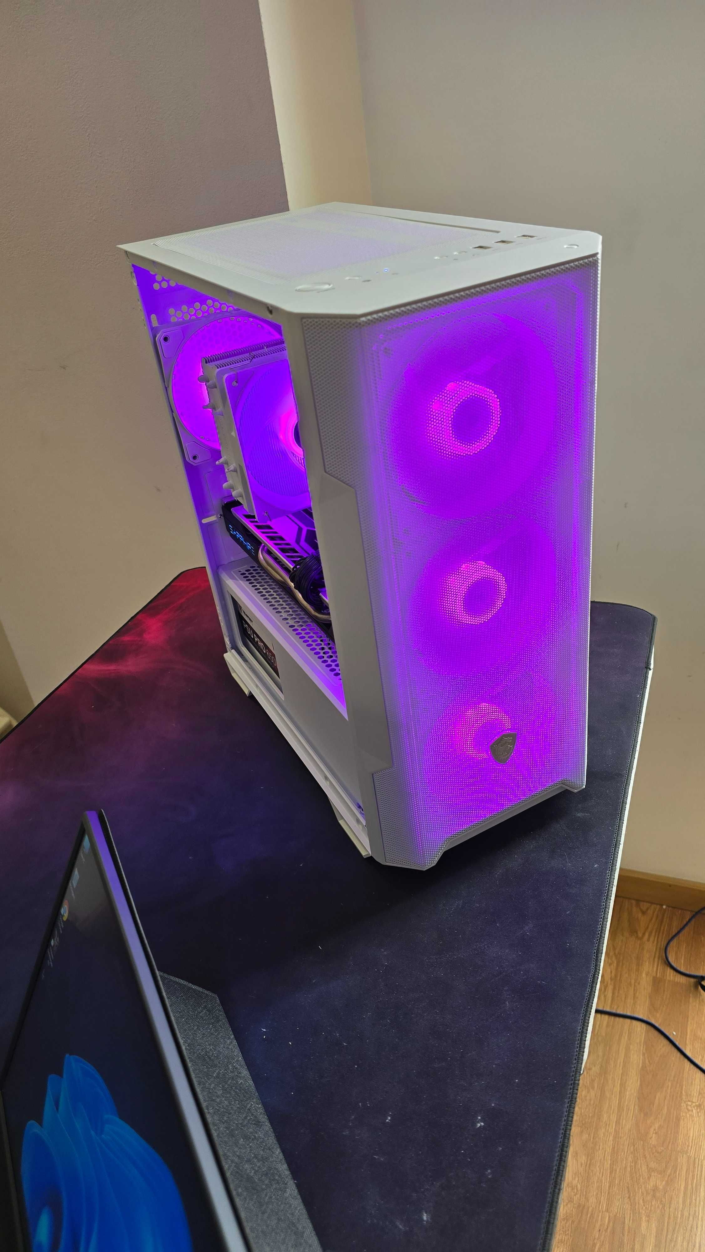 PC Gaming AMD 3600, 32Gb, NVME 512Gb Novo, s/grafica