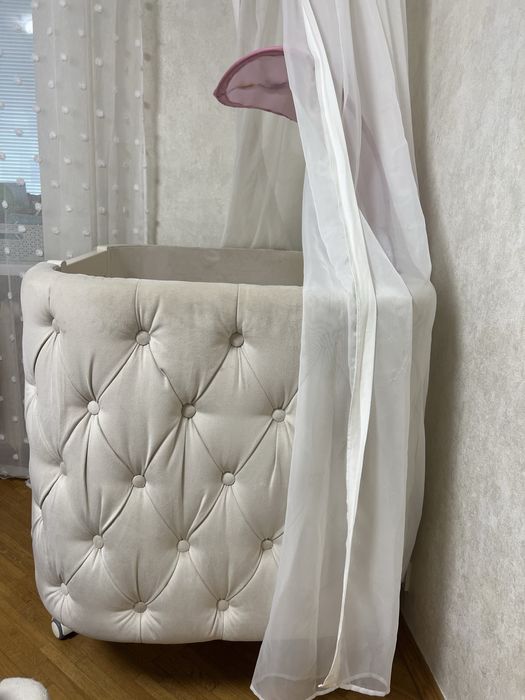 Дитяче овальне ліжко трасформер ovalbed