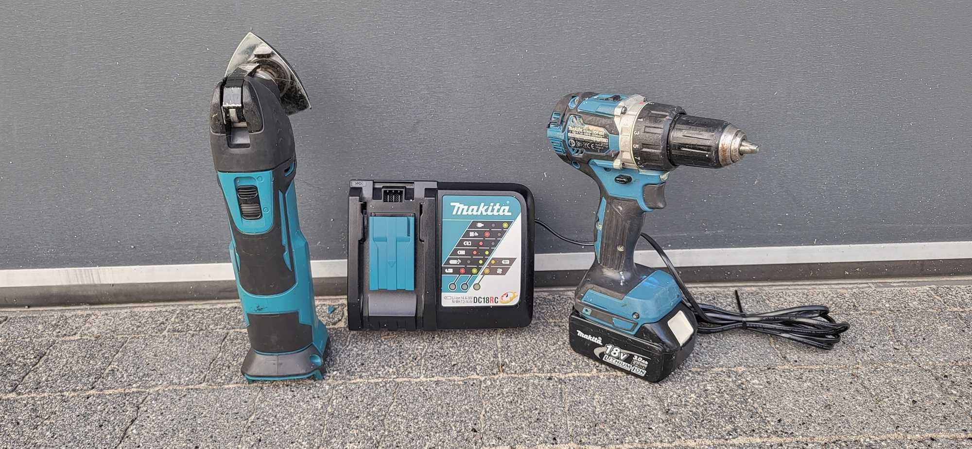 Urządzenie wielofunkcyjne multitool Makita DTM51 + Wkrętarka DDF484