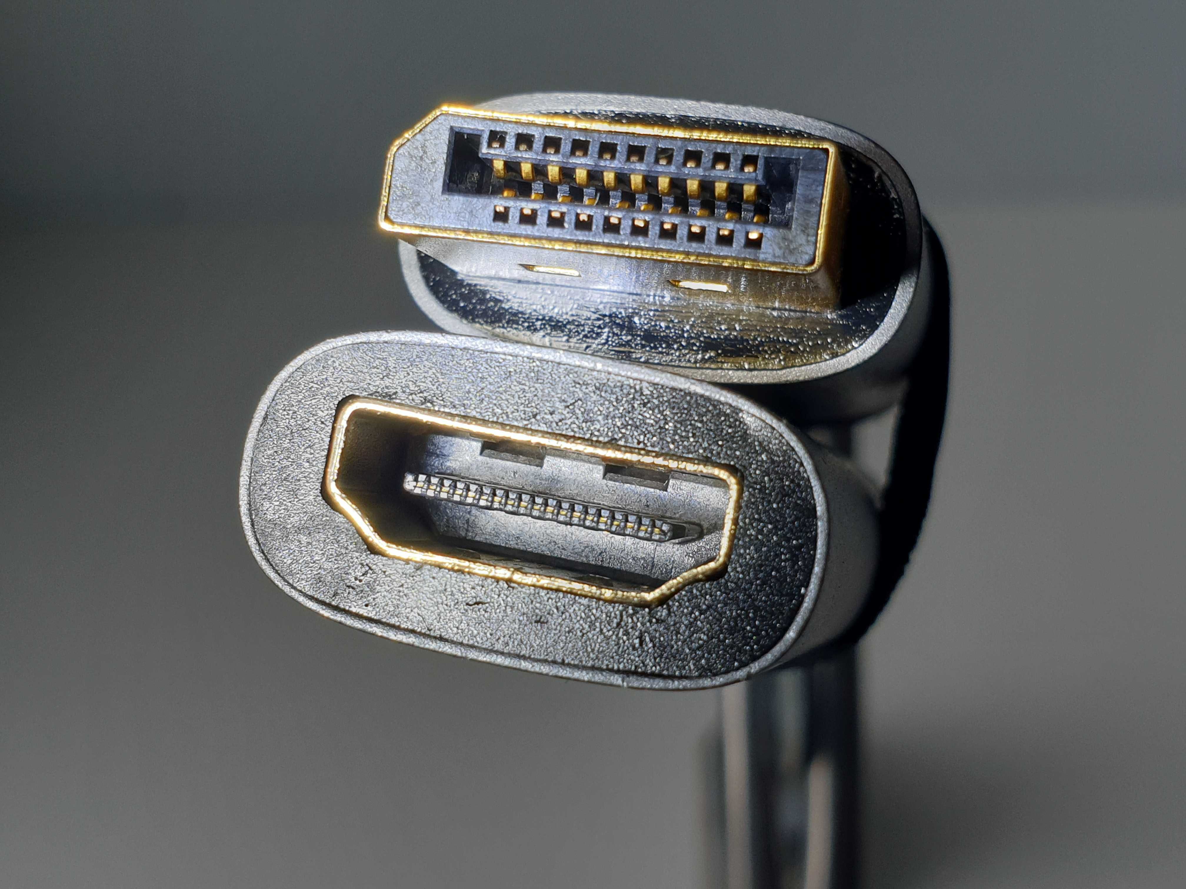 Adapter DisplayPort to HDMI 4K 60Hz  JSAUX Nylon Braided, Aluminum