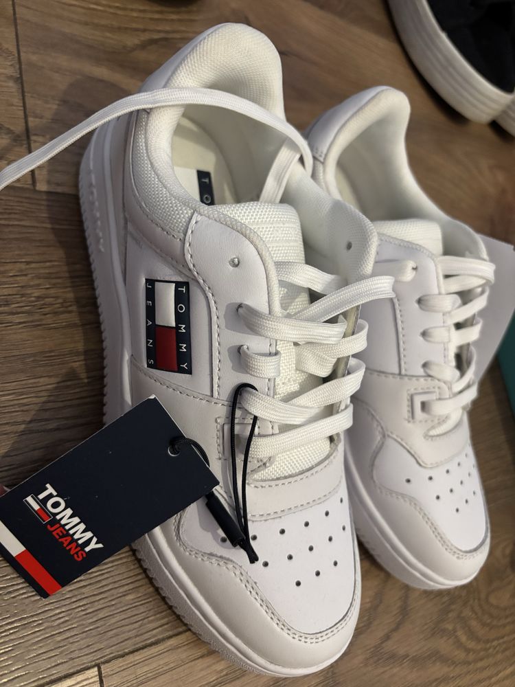Białe adidasy tommy Hilfiger, rozmiar 36, NOWE