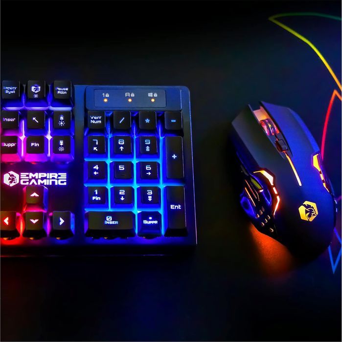 empire gaming, bezprzewodowa mysz dla graczy rf903 vv