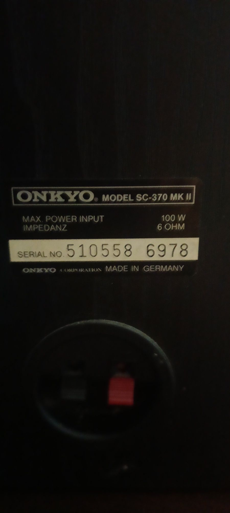 Kolumny Onkyo SC 370 MK2