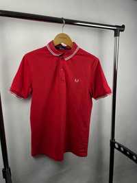 Koszulka Polo Fred Perry S czerwona