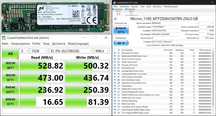 SSD диски M.2 SATA/NVMe 2280 на 256 ГБ в асортименті