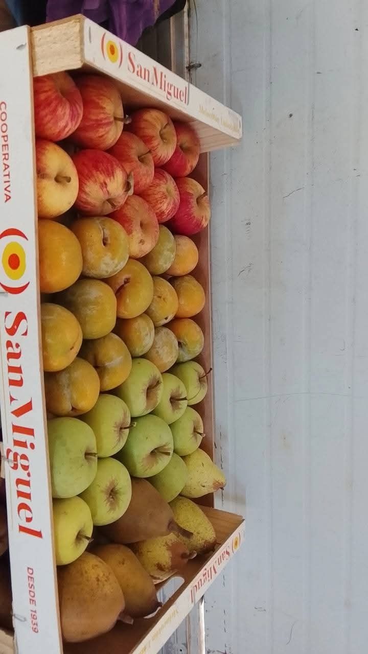 Caixa de fruta diversas