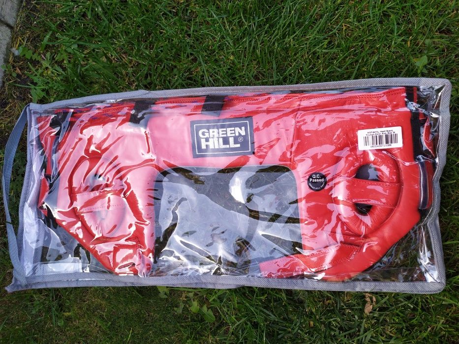 Боксерский шлем "UBF" Green Hill