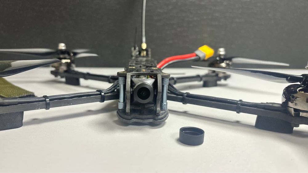 fpv дрон 7 дюймів аналог новий повністю готовий до польоту