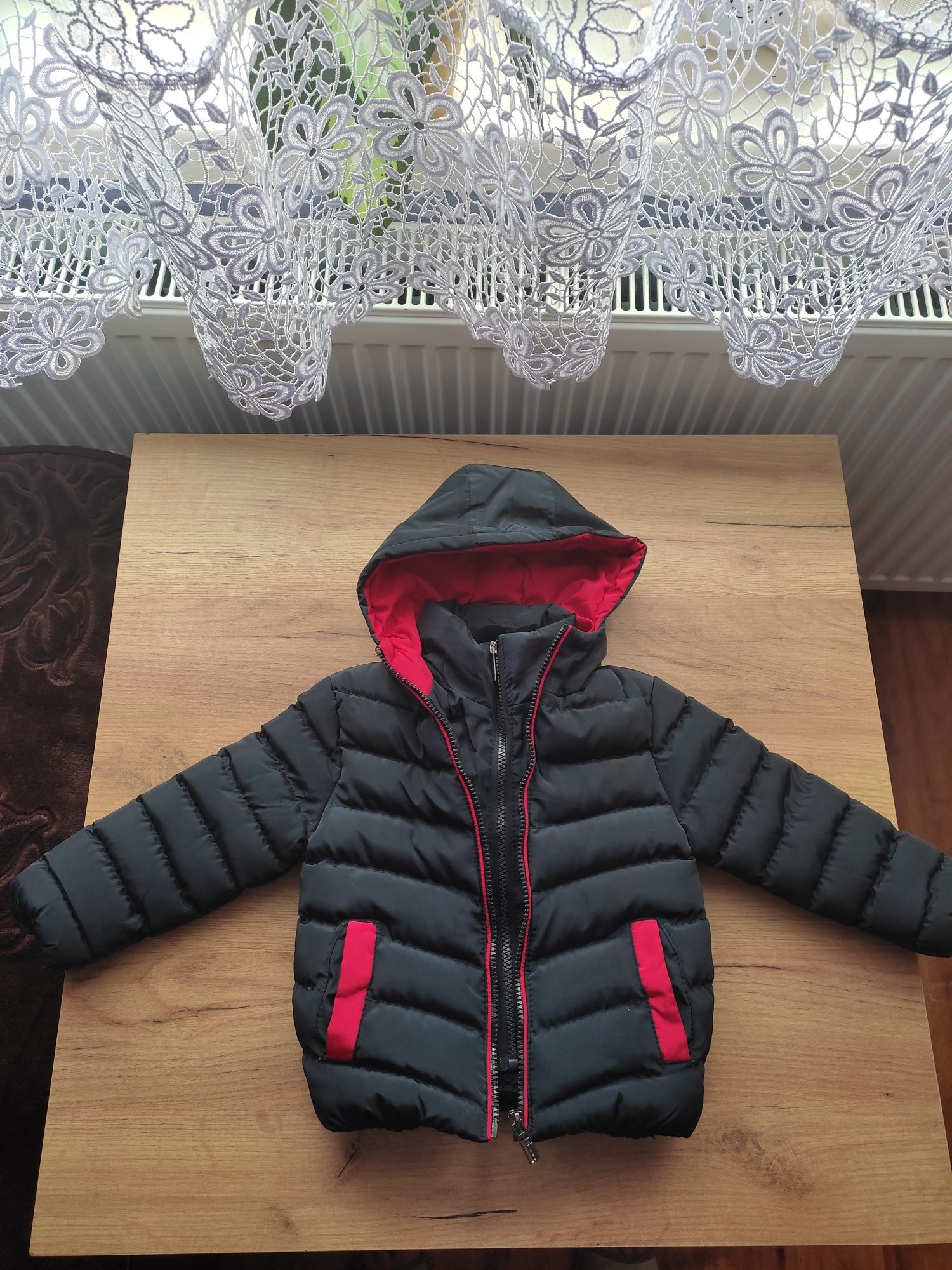 Kurtka zimowa i czapeczka r. 92