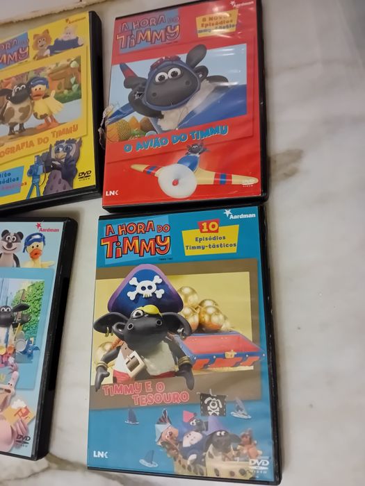 Conjunto de 5 Dvds Infantis A Hora do Timmy