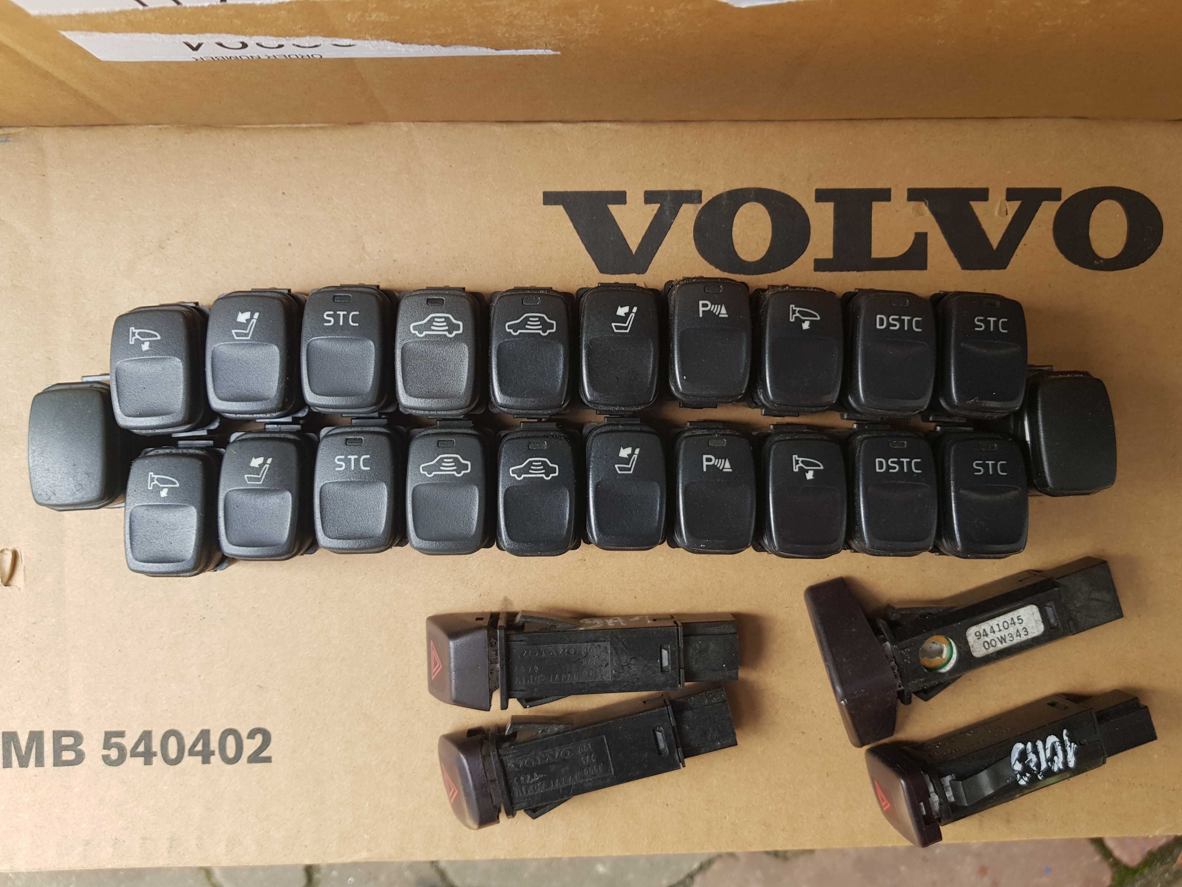 VOLVO S60 S80 V70 XC70 XC90 Przełącznik Włącznik Zaślepka Przycisk Awa