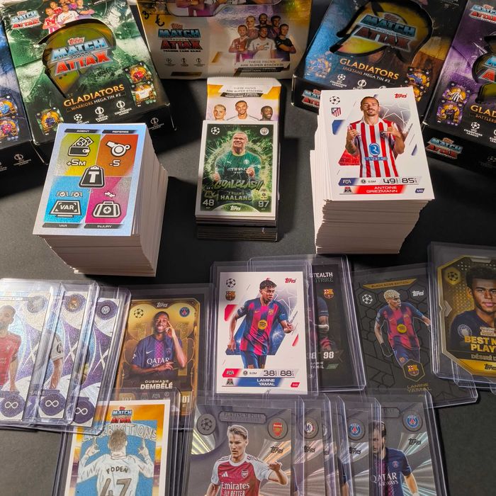 Cartas Topps Match Attax 25/26