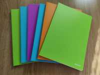 Cadernos Ancor pautados coloridos c/ capa dura (NOVOS)
