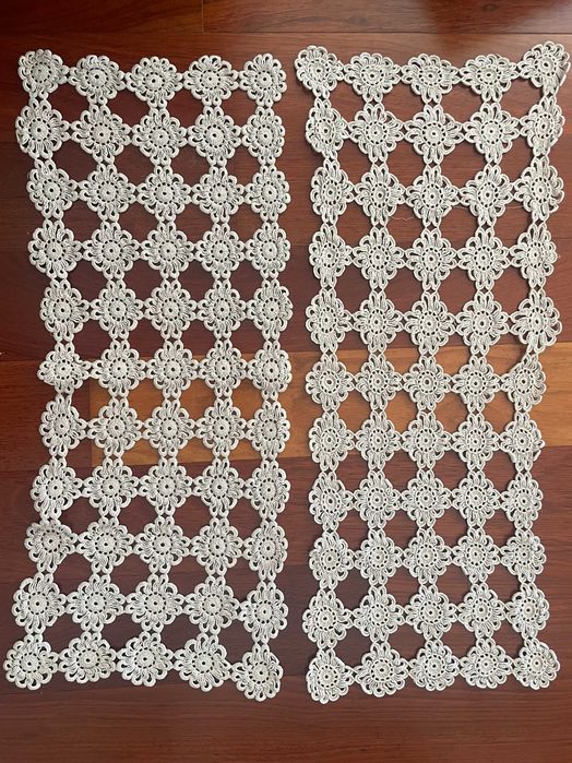 Naperons de vários formatos