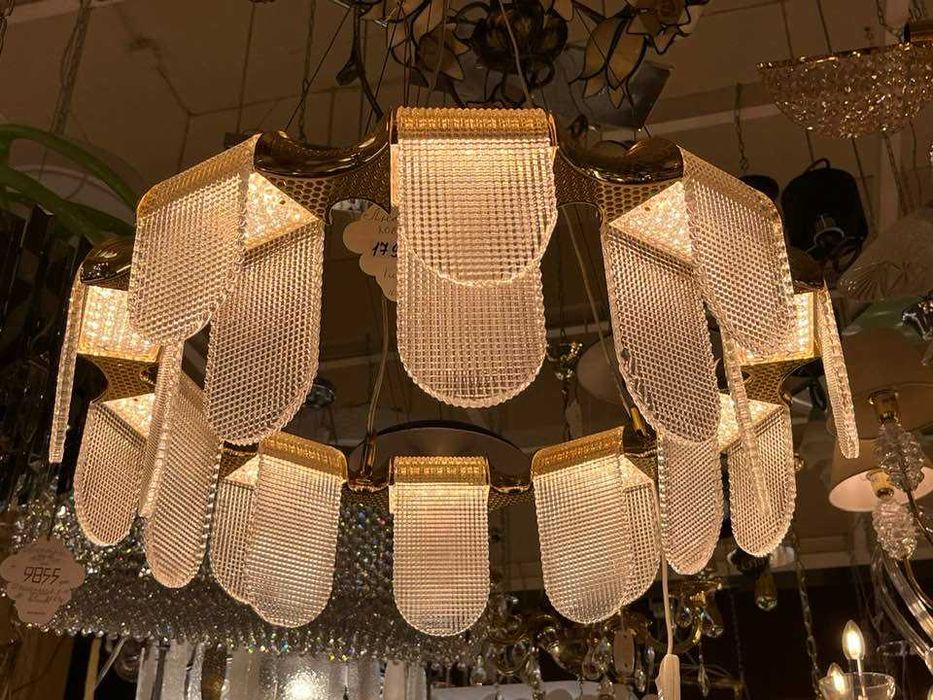 Люстра в стилі ар-деко, нова