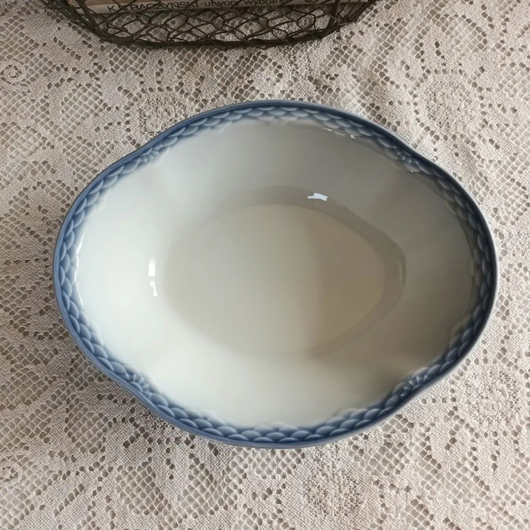 Głęboki półmisek cieniowany porcelana B&G Denmark