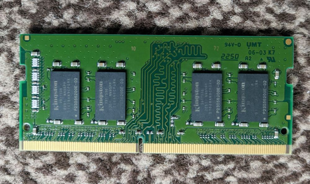 Оперативная память Kingston 8GB DDR4 3200MHz SODIMM (KVR32S22S8/8)