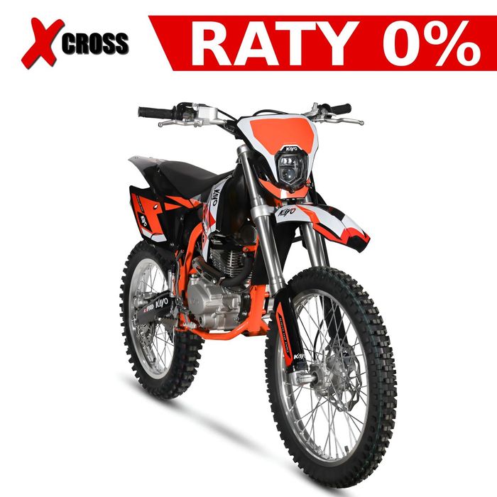 KAYO K2 Pro Enduro 250cc 21/18" Cross K2 250 lampa LED Raty Dostawa