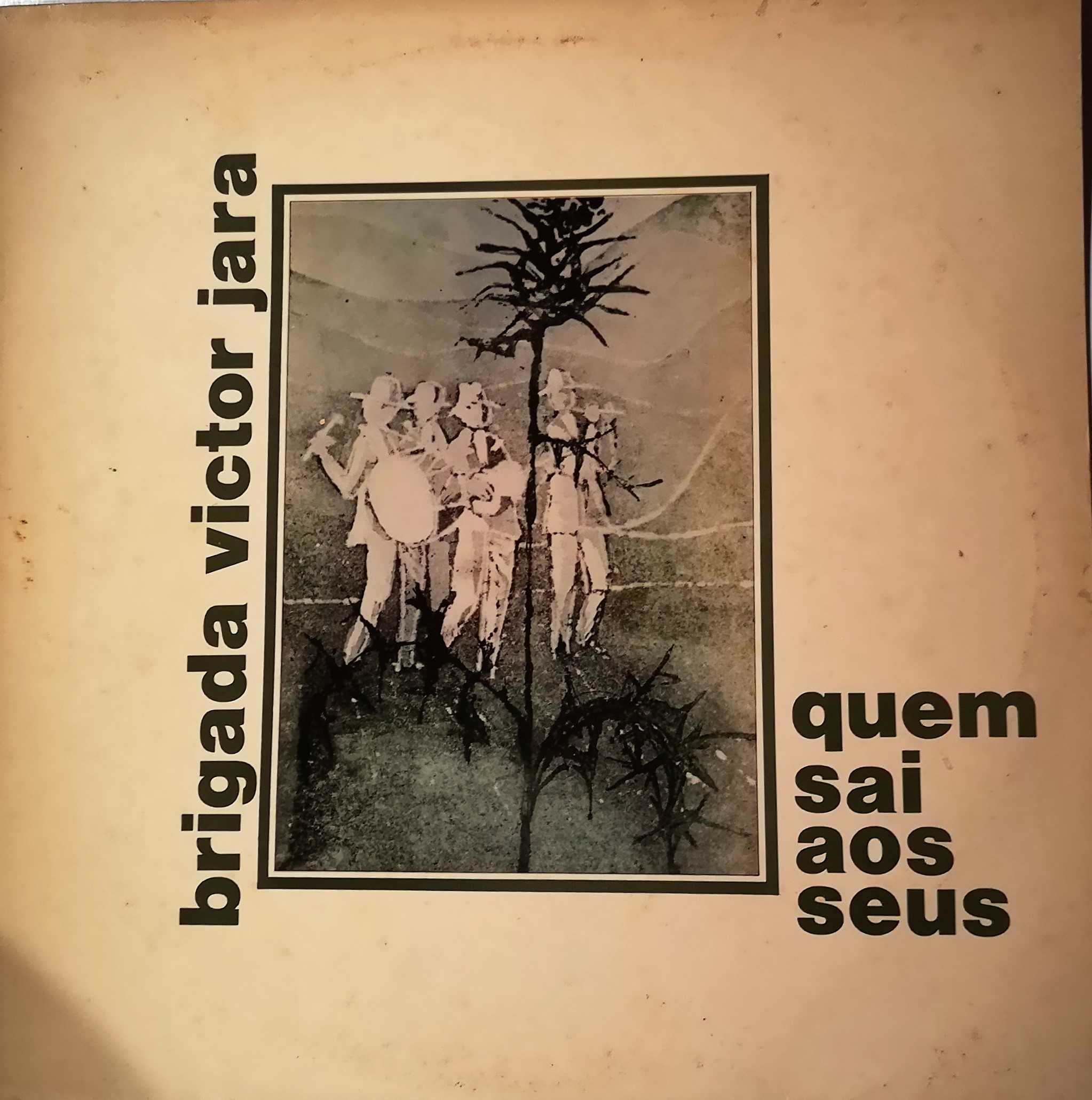 LP disco de vinil, Brigada Víctor Jara - Quem sai aos seus