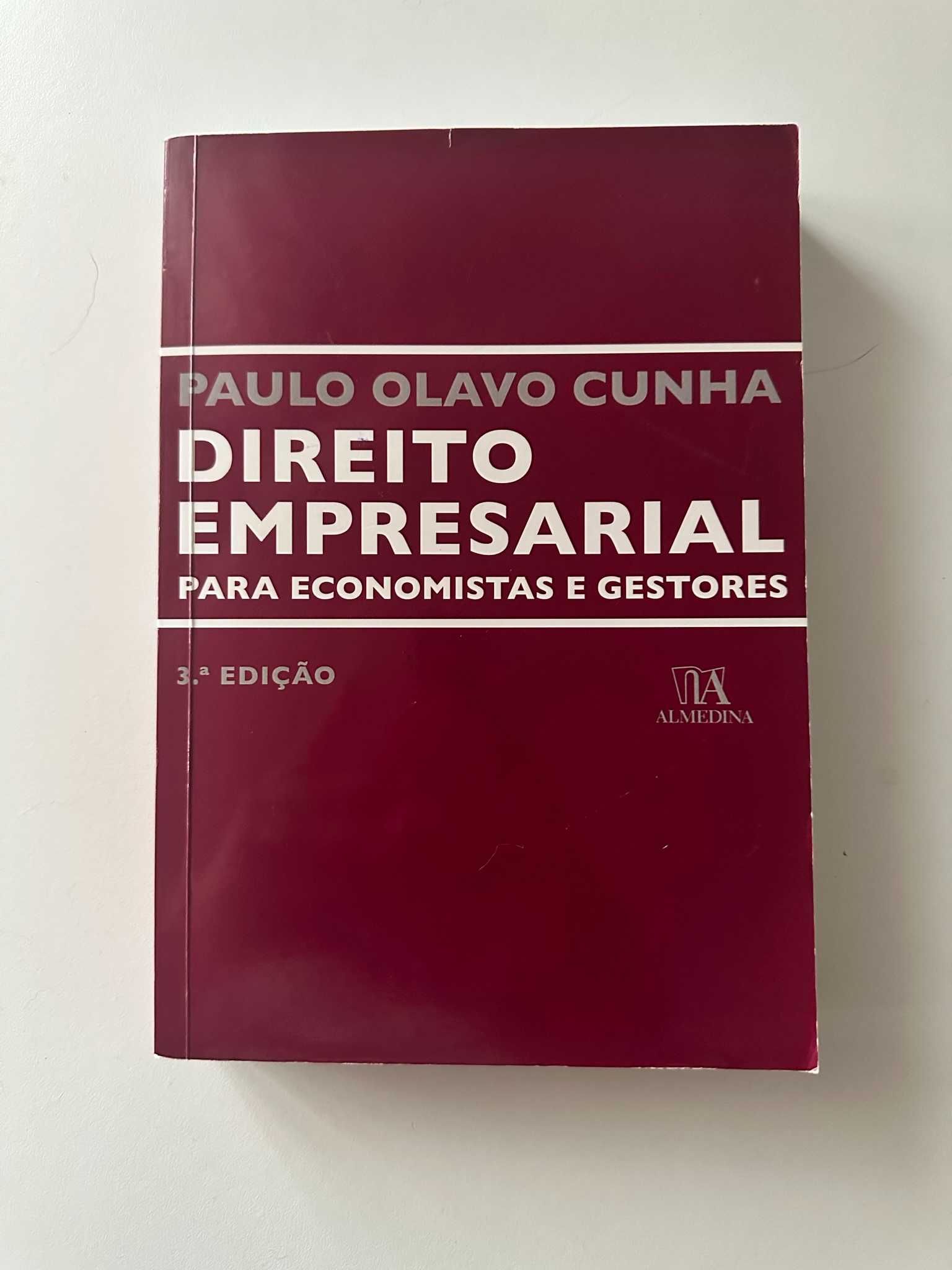 Direito Empresarial para Economistas e Gestores