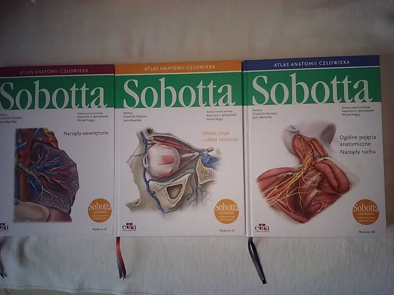 Atlas anatomii Sobotta NOWE